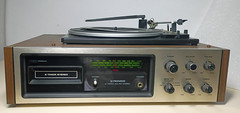 Pioneer H-2001 Turntable 8 Track Record Player PARTS/ REPAIR BAD TURNTABLE