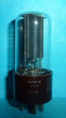 RCA 5Y3GT Rectifier Tube Brown Base Black Plates DD Getters Tested