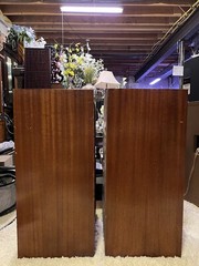 Rare Acoustic Research AR-3 Speakers in Mahogany Finish