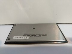 Vintage KMC 9000 Super Thin Solar Calculator tested Made in Taiwan