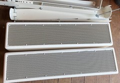Pair Of Eastern Acoustic Works Commercial Speakers CLA37 Monitor 7×3” White VTG