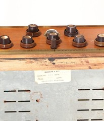 Very Rare Madison Fielding 320 Vintage Stereo Tube Amp w/Blond Panel & Magic Eye