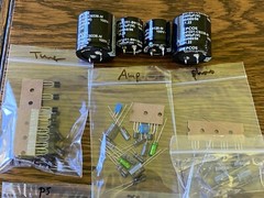 Pioneer SX-1500T Complete Rebuild Kit High-Quality Receiver Recap Transistors