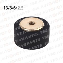 4pcs/set Copper Pinch Roller Tape Recorder Cassette for Sharp SONY Technics