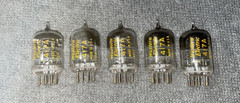WESTERN ELECTRIC 417A&rsquo;s 5 IDENTICAL N.O.S. TUBES SAME DATE CODES 1/60