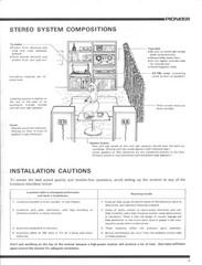SX-780 AM-FM Stereo Receiver Operating Instruction Manual Fits Pioneer KC KU