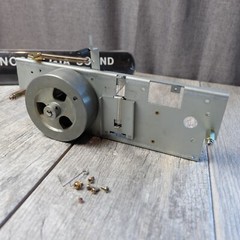 Tascam TSR-8 Reel to Reel – Transport Assembly w/ Flywheel Lift Pinch Roller Arm