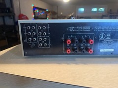 Vintage Pioneer A-8 Stereo Non Switching Amplifier Gold Champagne Fresh Service!