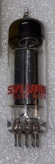 Sylvania 6BQ5 EL84 Black Plate O-Getter Vacuum Tube New In Box Amplitrex Test