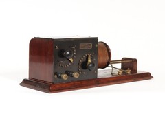 1914 Adams Morgan 7729 Navy Type Loose Coupler * Uncommon Spark Era Radio Tuner