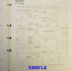 SONY TC-W190 TC-W300 Service Manual Original Paper OEM Repair Guide – USA