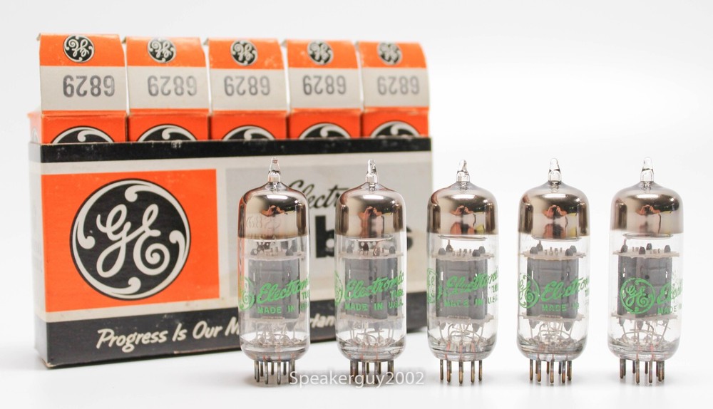 5 – GE General Electric 6829 Vacuum Tubes / KT2