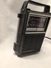 Vtg GE Portable Radio AM/FM Model 7-2800B Two Way Power General Electric