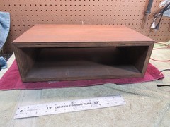 Vintage Stereo Radio Hi-Fi Wood Cabinet Mcintosh Fisher Scott 17&Prime;x4.5&Prime;