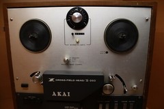 AKAI Cross-Field X-360D in Wooden Case