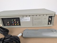 Sylvania DVC840F VCR/DVD Combo Player VHS Recorder Remote Bundle VG WORKING