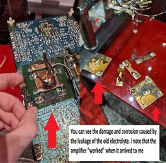 Power Amplifier SAE A502 Repair KIT – all capacitors