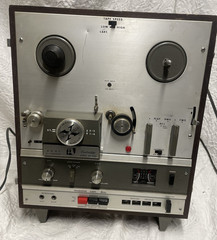 AKAI X 1800 SD Reel to Reel Stereo Vintage Not Working For Parts Made in Japan