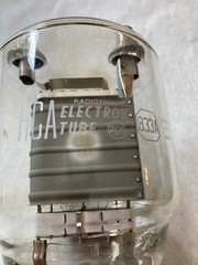 RCA 833A TRANSMITTING TRIODE TUBE