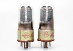 2X Nanking Metal Base 6H8C 6N8P 6SN7 Vacuum Tubes / KT2