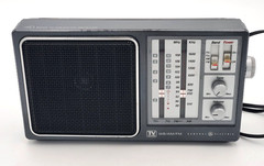 General Electric TV Sound WB/AM/FM Radio Receiver Model 7-2945A Working Vintage
