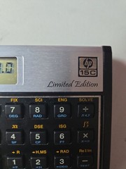 Hewlett Packard 15C Limited Edition Calculator HP-15C LE leather case