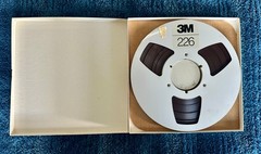 3M 226 1/4&Prime; Tape on 10.5&Prime; 3M Metal Reel
