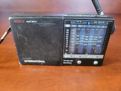 Vintage International World Multi-Band Receiver Radio Am FM Short Wave SW LW MW