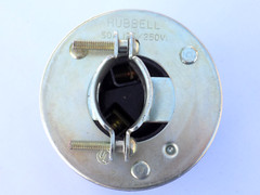 Hubbell Plug 50A. 125/250V. Male 3-Pole (Lot of 3pcs)