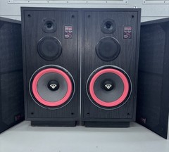 Cerwin Vega RE25 Speakers New Foam & Coil Alignment OEM Woofers-Fair Condition