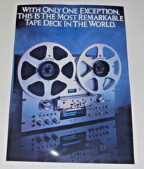 Pioneer RT-909 Open-Reel Poster 19&Prime; x 13&Prime; Silver Legend! Audiophile Deck