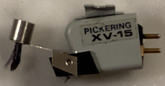 PICKERING XV-15 CARTRIDGE & NEW AFTER MARKET STYLUS WITH NEEDLE BRUSH.