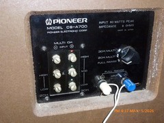 Vintage Pioneer CS-A700 Speakers Amazing Sound Made in Japan