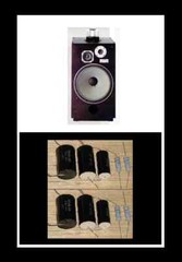 Pioneer HPM150 crossover re-cap / restore kit (PAIR)
