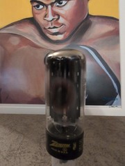 1 Zenith 5U4GB 5U4GA Black Plate Tube Tested Strong