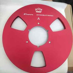 Custom one pair 10.5  » high-quality aluminum crown international tape reel