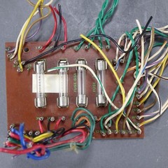 Pioneer RT-1020L Reel to Reel Part: PCB FUSE BOARD RNP-110