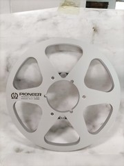 2X Standard 10.5&Prime; PIONEER Red 1/4&Prime; Empty Tape Reels For R2R Tape Recorders