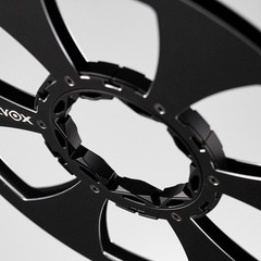 Studevox 10.5&Prime; Edge Polished Black Aluminium Tape Reel For Reel Tape Recorders