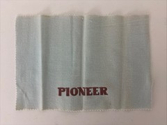 Pioneer Electronics Cleaning Cloth 1970&rsquo;s Stereo Equipment