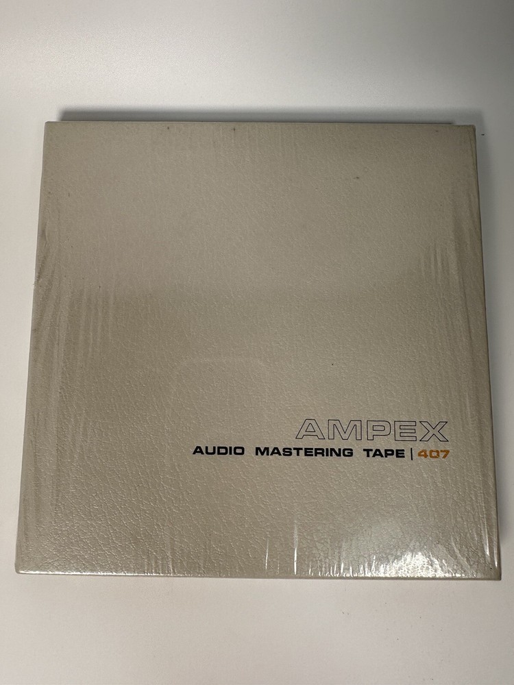 VINTAGE Ampex Audio Mastering Tape – 407 | Factory Sealed