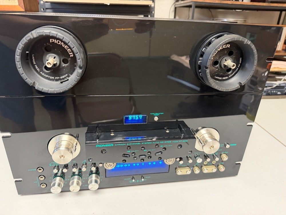 PIONEER RT-909 CUSTOM BLACK REEL TO REEL 3 Days Money Back