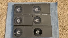 6 Sony Es HG Betamax L-750 Video Tapes in Original Case Vintage. Read Descrip.