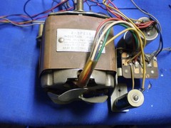 Akai X-1800SD used parts 2 speed induction motorIC-24WD
