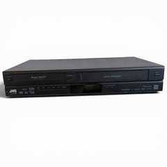 JVC DR-MV80 DVD Recorder VHS VCR Combo HDMI Tested Dubbing Works W/ Remote