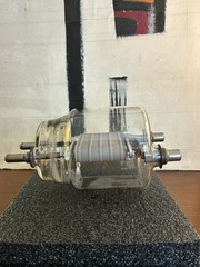 vintage Hytron 833A High-power Triode Vacuum Tube