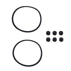 6 Pucks + 2 O-Rings for NAB Adapter STUDER REVOX BASF Akai Pioneer Tascam Teac