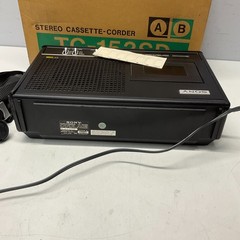 Vintage Sony TC-153SD Portable Stereo Cassette Recorder – Tested w/ Box