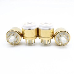 USA 8Pin Octal Socket Saver for EL34 KT88 6550 6L6 6CA7 5U4G 5Z3 274B 6F8G 4Pcs