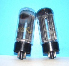 5U4GB Westinghouse radio audio amplifier rectifier vacuum tubes 2 valves tested